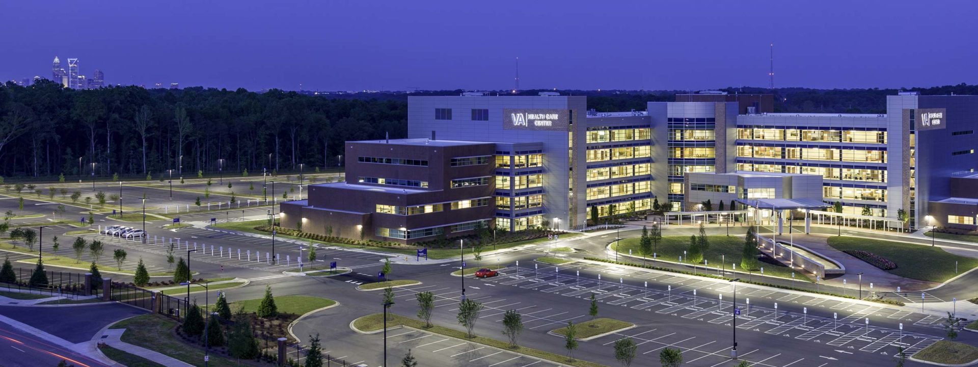 VA Hospital Charlotte Cambridge Commercial Property Development and Construction North Carolina